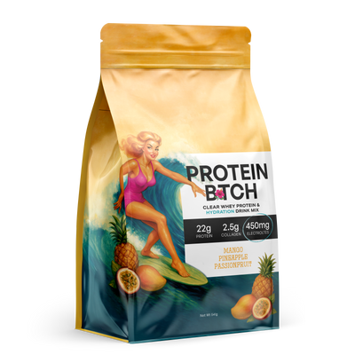 CLEAR WHEY PROTEIN (Caffeine-free) Mango Pineapple Passionfruit